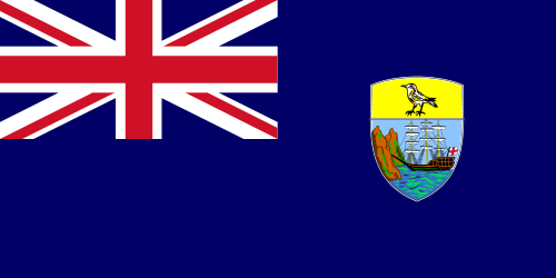 Saint Helenas flagga