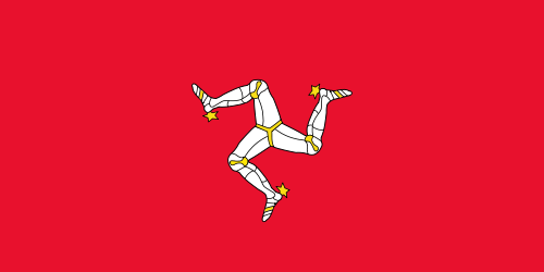 Isle of Mans flagga
