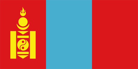 Mongoliets flagga