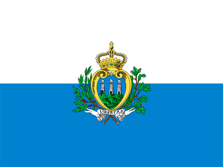 San Marinos flagga