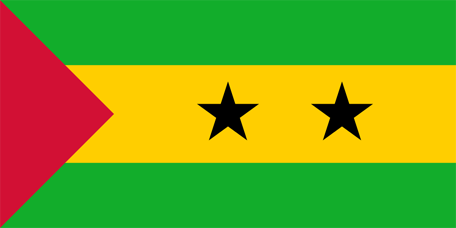 São Tomé och Principes flagga